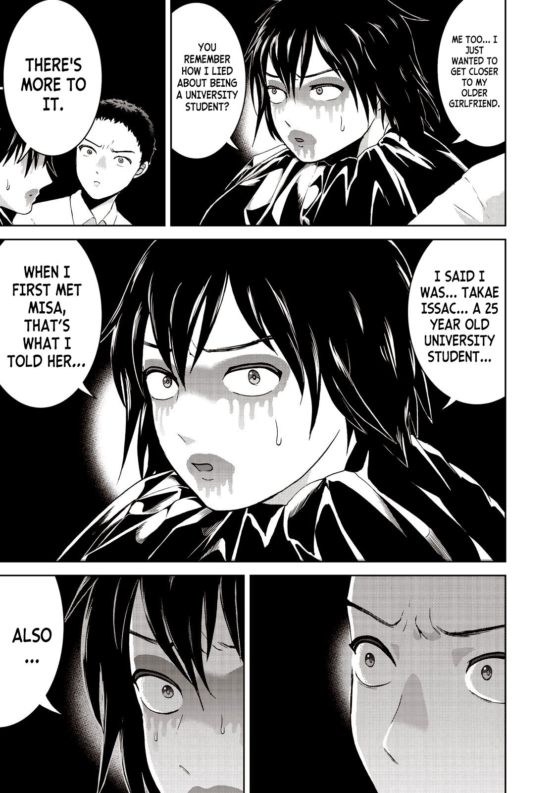 Aida ni Hatachi Chapter 17 page 13 - Chapter 17: Who are you really?