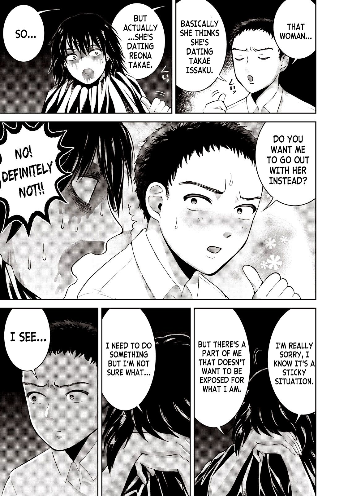 Aida ni Hatachi Chapter 17 page 15 - Chapter 17: Who are you really?