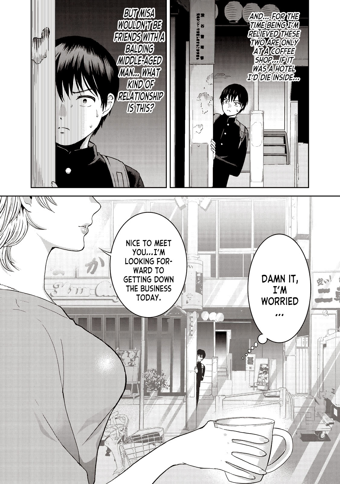 Aida ni Hatachi Chapter 20 page 2 - Chapter 20: Stalker Shadow of Reona
