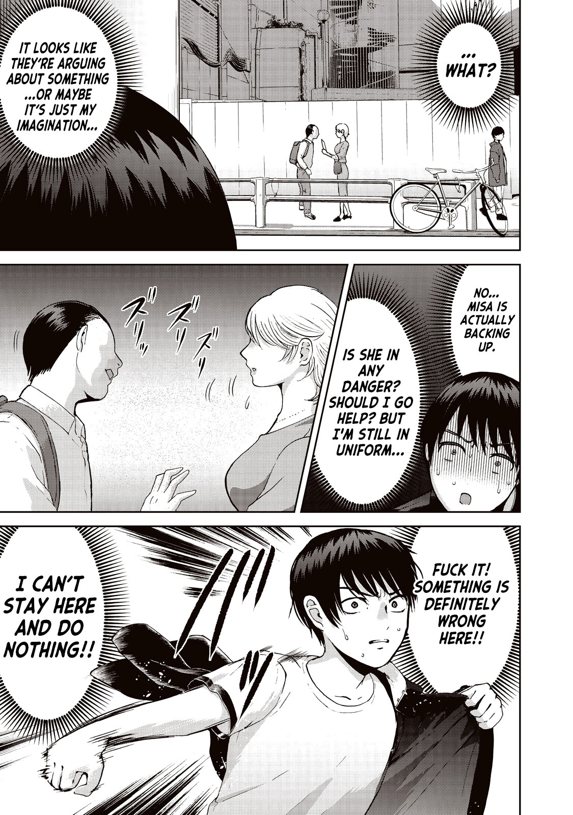 Aida ni Hatachi Chapter 20 page 9 - Chapter 20: Stalker Shadow of Reona