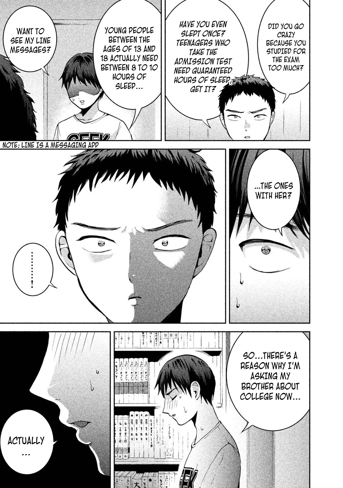 Aida ni Hatachi Chapter 7 page 15 - Chapter 7: O Brother, Where Art Thou?