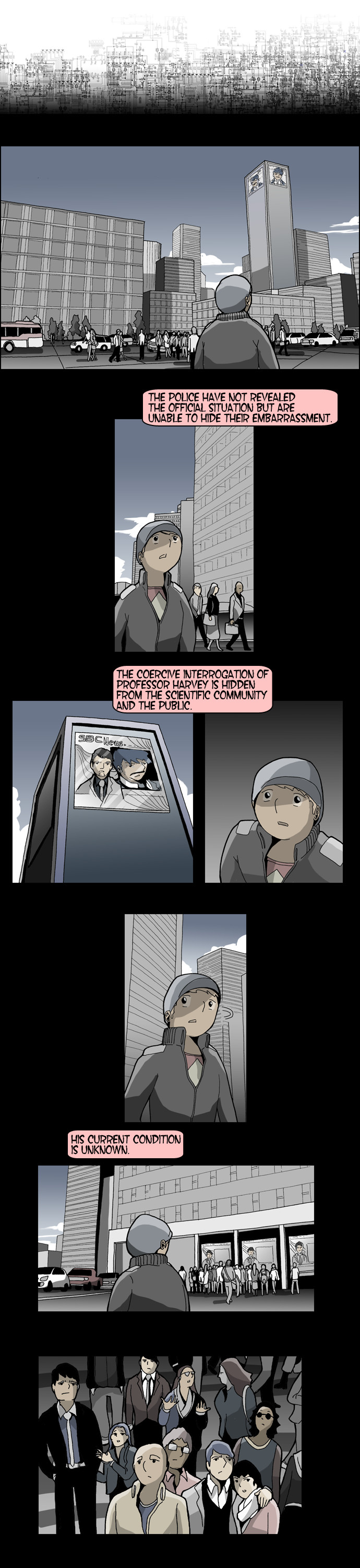 Aidie Chapter 18.2 page 1 - Chapter 18 v2 : Professor Harvey's Whereabouts?