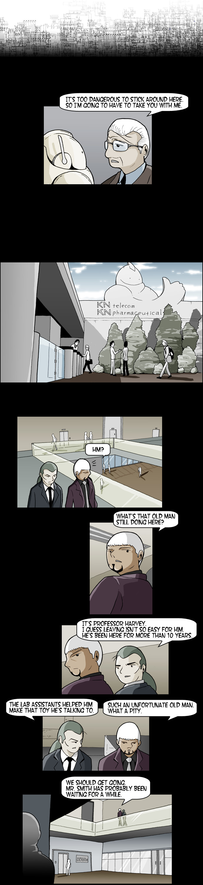 Aidie Chapter 3.2 page 1 - Chapter 3 v2 : Professor's Basement
