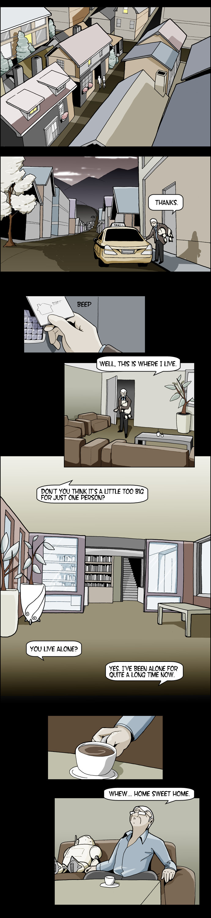 Aidie Chapter 3.2 page 4 - Chapter 3 v2 : Professor's Basement