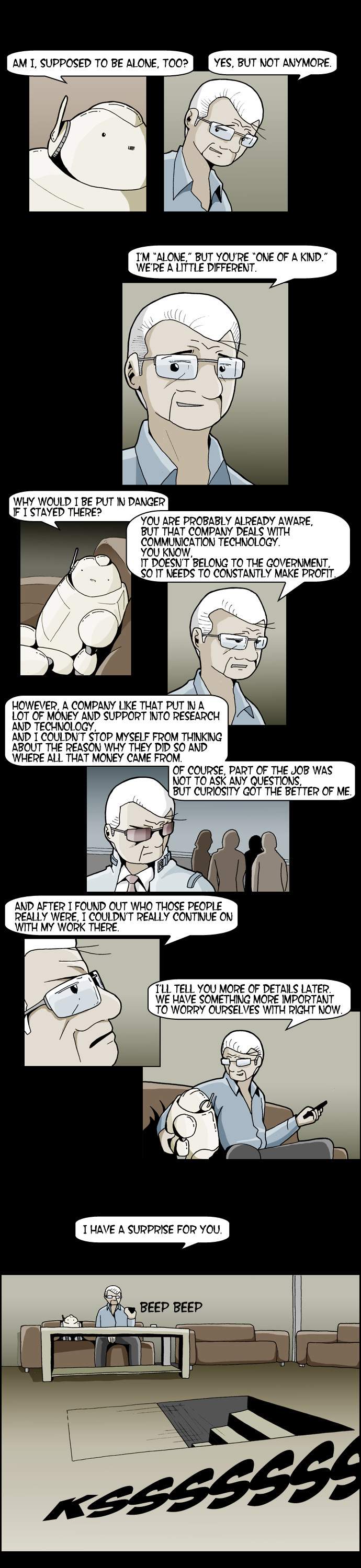 Aidie Chapter 3.2 page 5 - Chapter 3 v2 : Professor's Basement