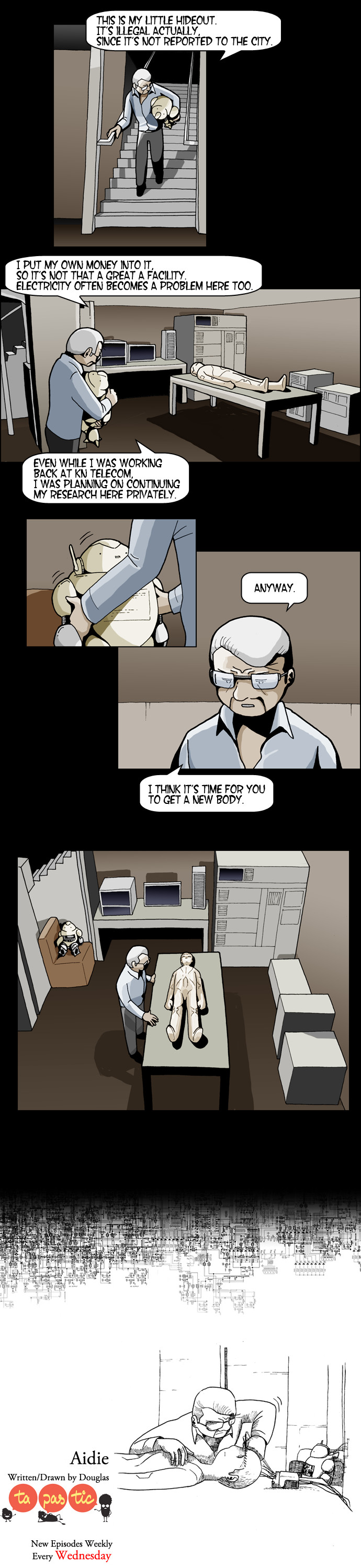 Aidie Chapter 3.2 page 6 - Chapter 3 v2 : Professor's Basement