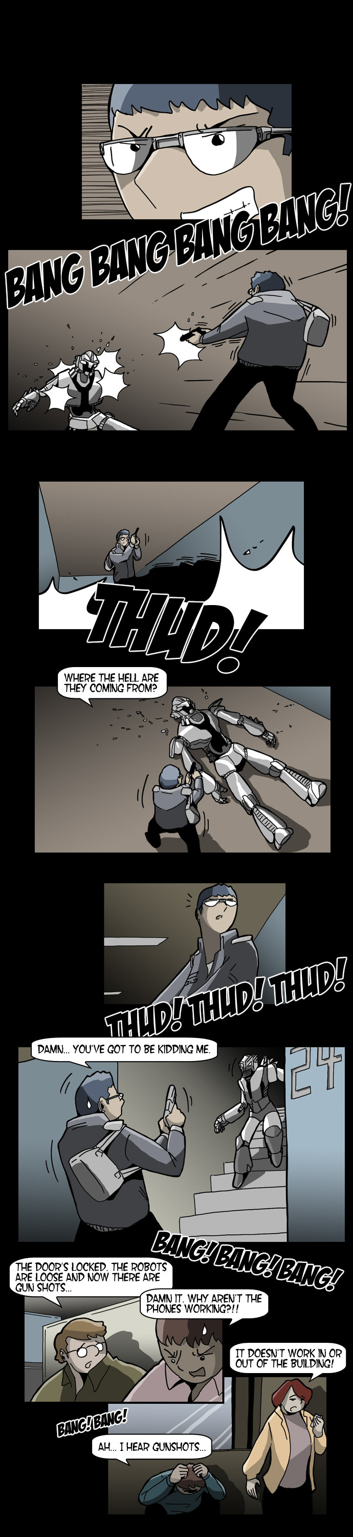 Aidie Chapter 45.2 page 3 - Chapter 45 v2 : Chaos on 45th Floor