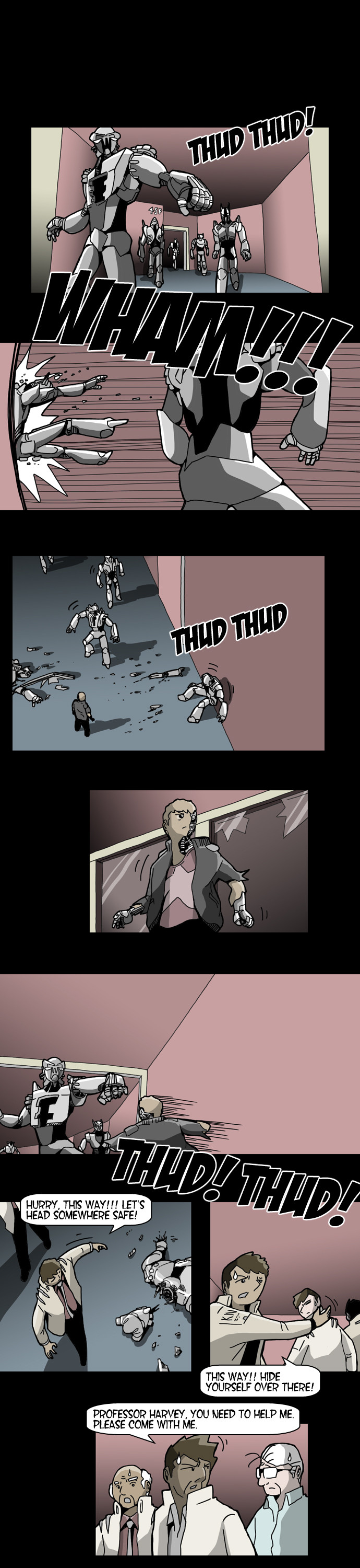Aidie Chapter 45.2 page 4 - Chapter 45 v2 : Chaos on 45th Floor