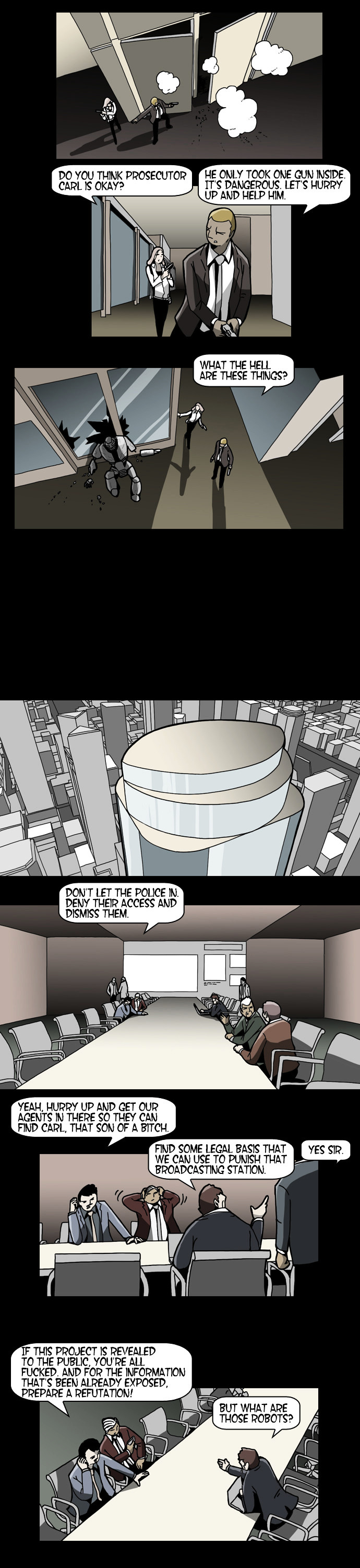 Aidie Chapter 46 page 2 - Chapter 46 : Confrontation with the System [End]