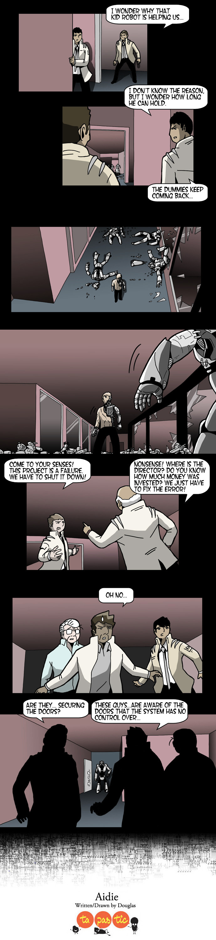 Aidie Chapter 46 page 6 - Chapter 46 : Confrontation with the System [End]