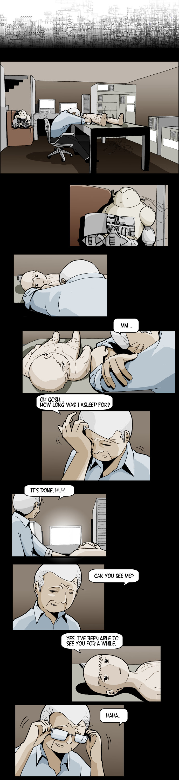 Aidie Chapter 5.2 page 1 - Chapter 5 v2 : I Am a Copy