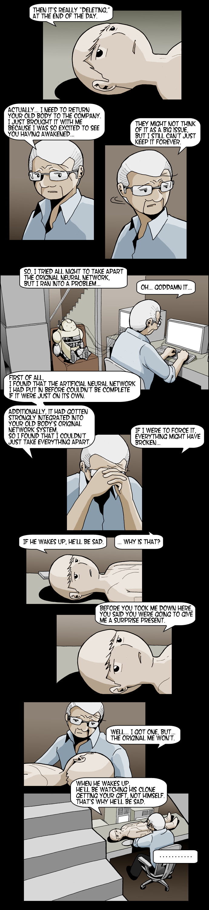 Aidie Chapter 5.2 page 7 - Chapter 5 v2 : I Am a Copy