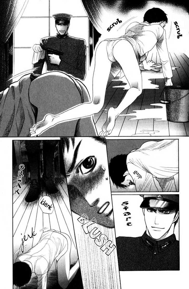 Aigan Shounen Chapter 5 page 21 - Chapter 5 : Burning Love Sakura & Fallen Army Dog: Moment of Encounter