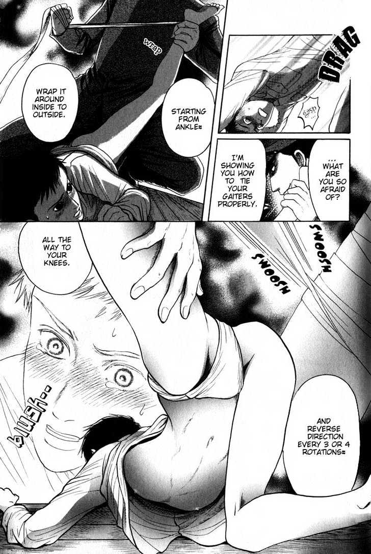 Aigan Shounen Chapter 5 page 23 - Chapter 5 : Burning Love Sakura & Fallen Army Dog: Moment of Encounter