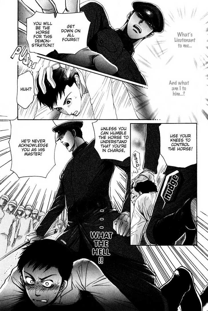 Aigan Shounen Chapter 5 page 37 - Chapter 5 : Burning Love Sakura & Fallen Army Dog: Moment of Encounter