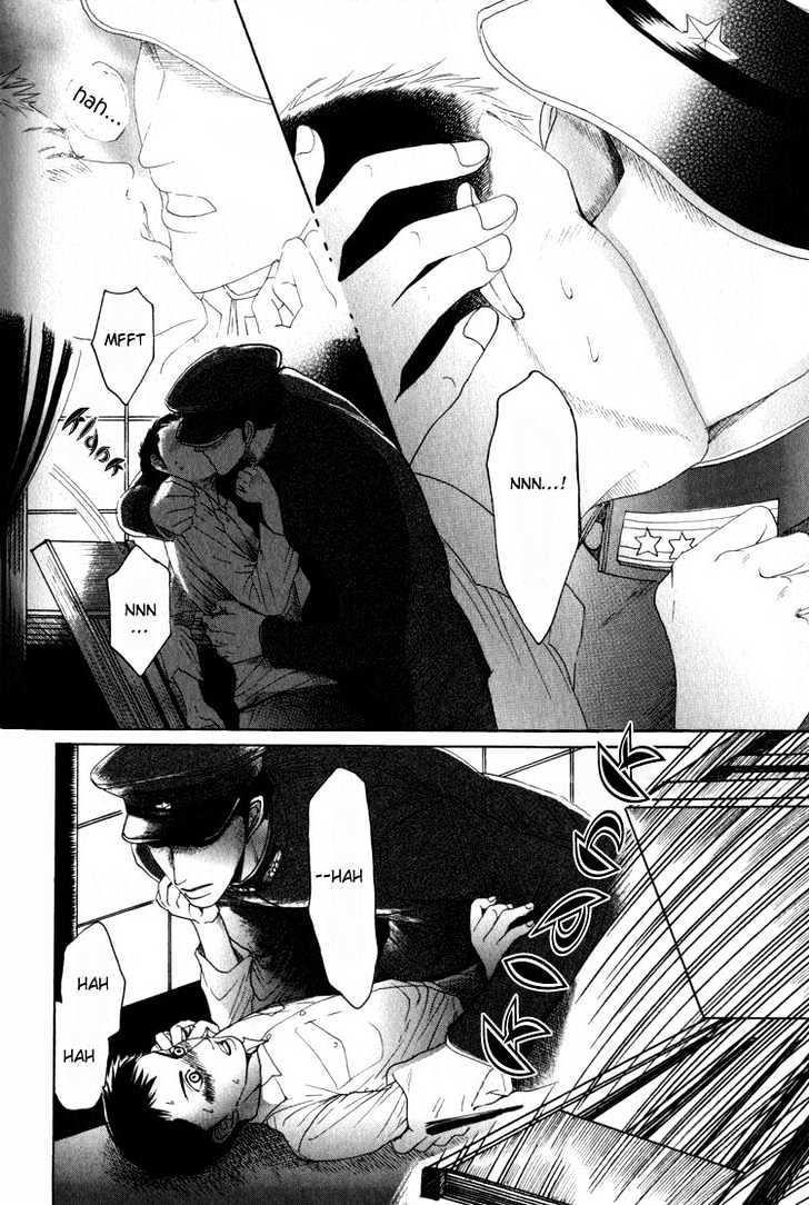 Aigan Shounen Chapter 5 page 42 - Chapter 5 : Burning Love Sakura & Fallen Army Dog: Moment of Encounter