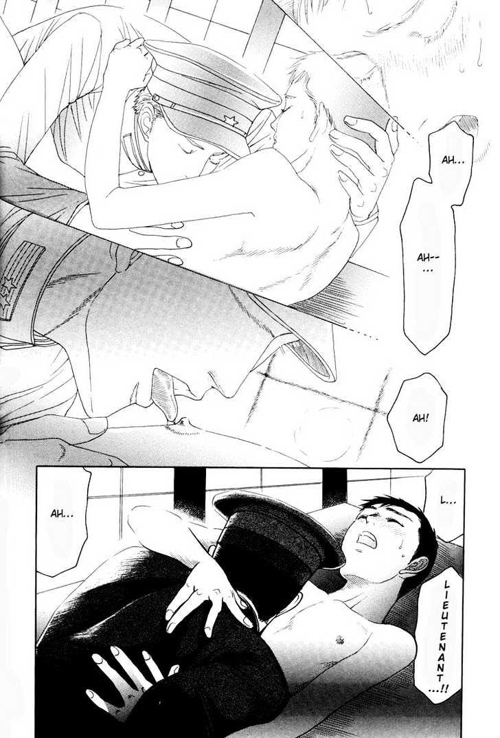 Aigan Shounen Chapter 5 page 44 - Chapter 5 : Burning Love Sakura & Fallen Army Dog: Moment of Encounter