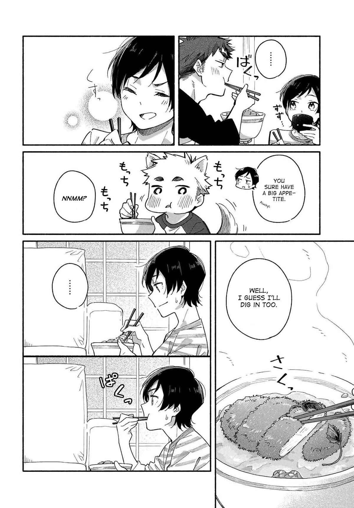 Aikagi-kun to Shiawase Gohan Chapter 1 page 10 - Chapter 1: A Heartwarming Story About a Thirty-Something Office Lady and a Younger Man (Almost) Living Together!