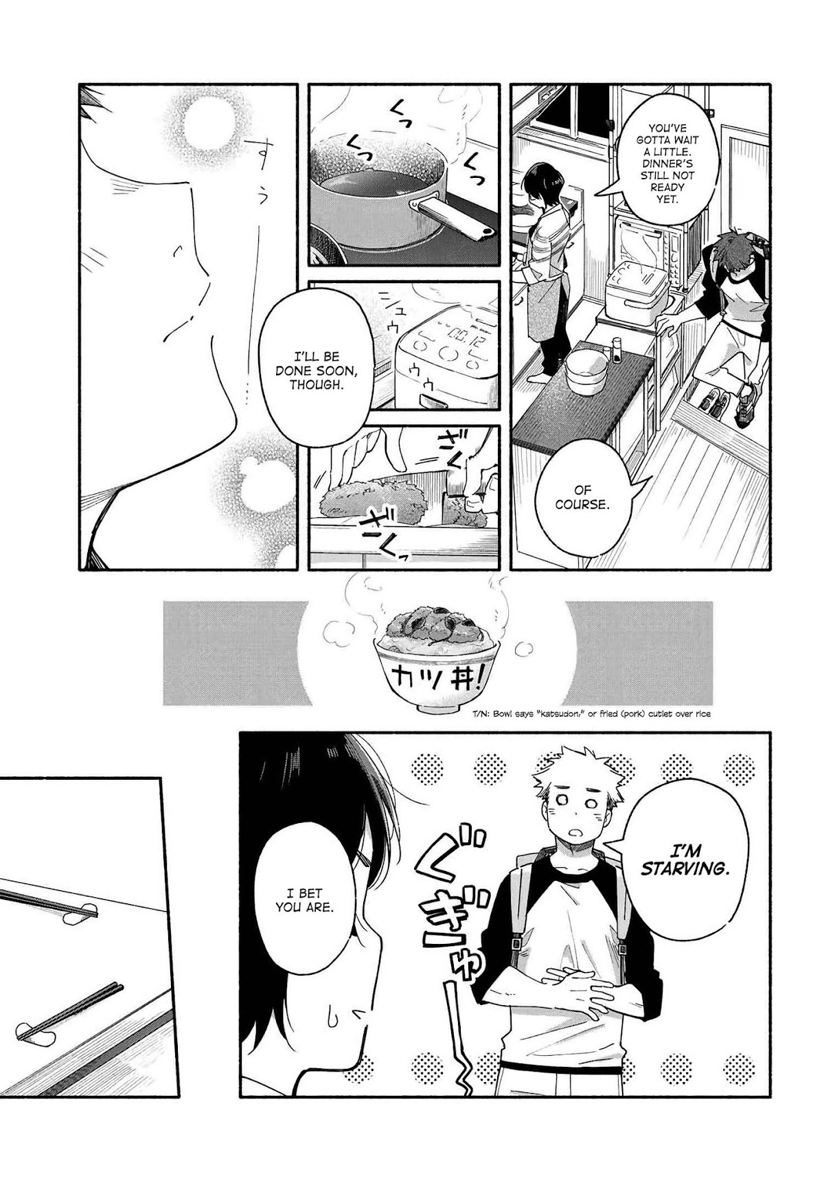 Aikagi-kun to Shiawase Gohan Chapter 1 page 7 - Chapter 1: A Heartwarming Story About a Thirty-Something Office Lady and a Younger Man (Almost) Living Together!