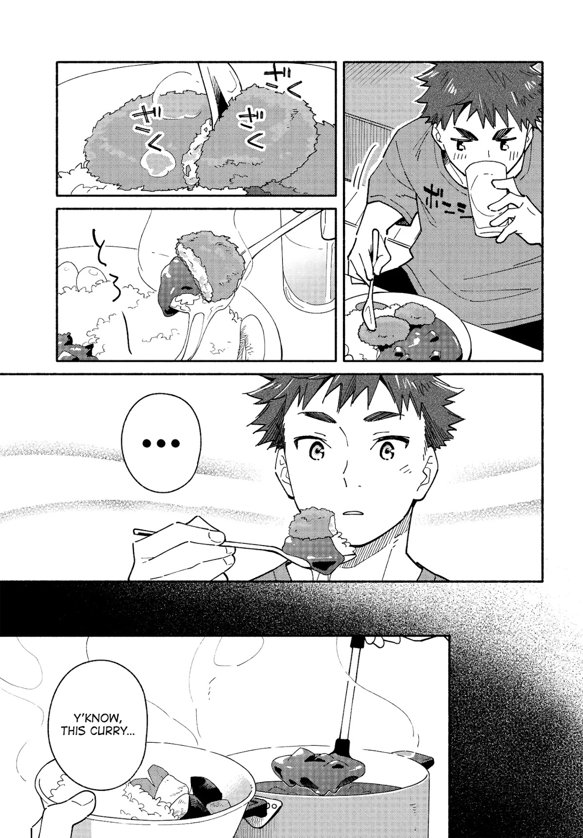 Aikagi-kun to Shiawase Gohan Chapter 10.2 page 13 - Chapter 10.2: A Special Curry for a Lonely Boy (Part 2)