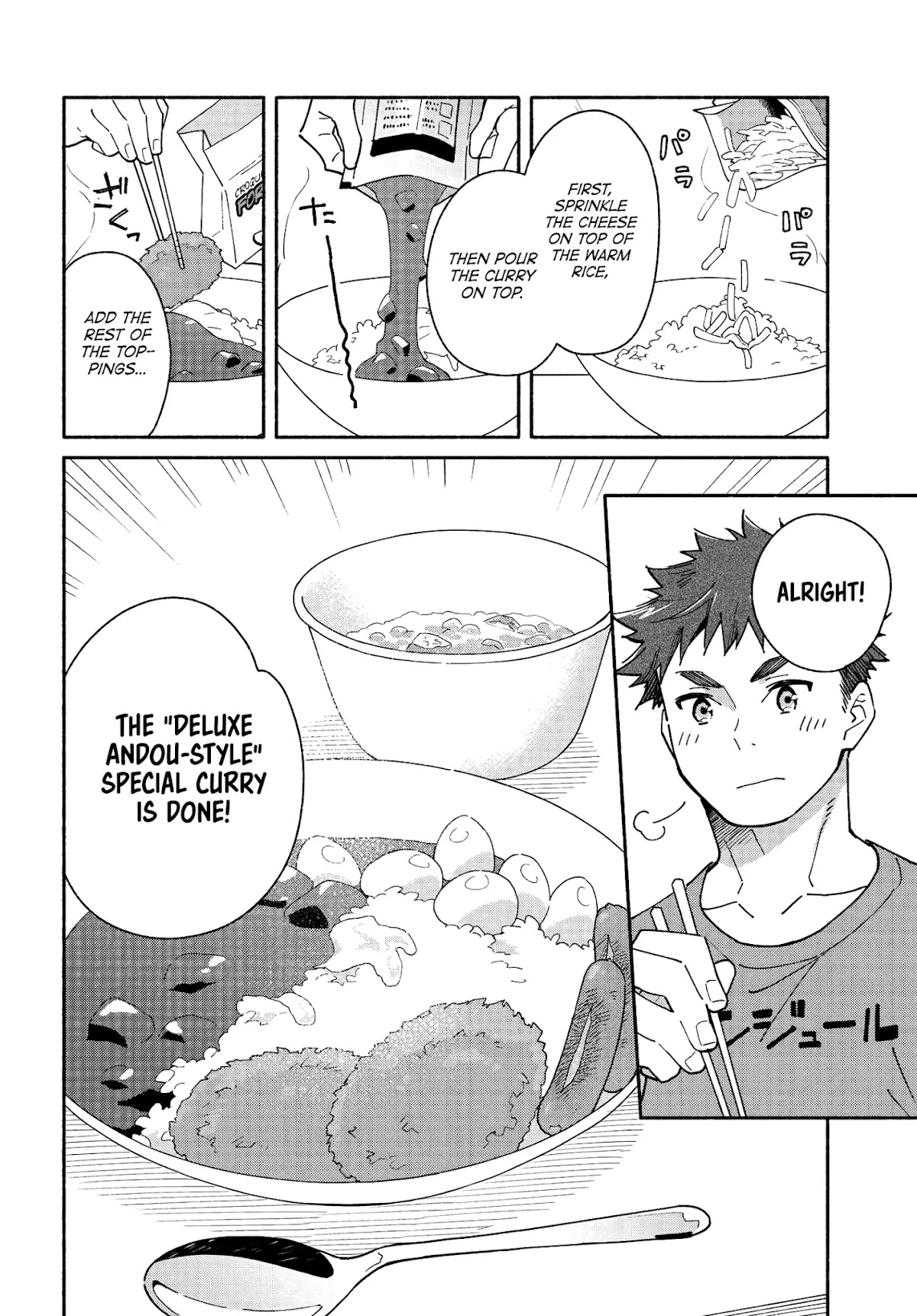 Aikagi-kun to Shiawase Gohan Chapter 10.2 page 8 - Chapter 10.2: A Special Curry for a Lonely Boy (Part 2)