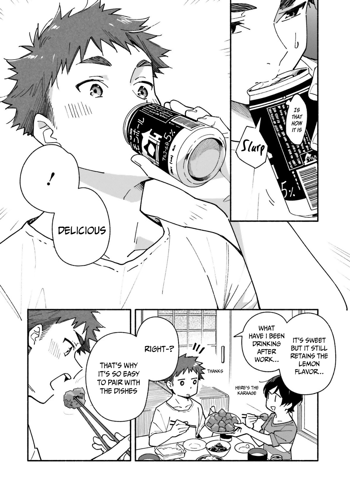 Aikagi-kun to Shiawase Gohan Chapter 12 page 9 - Chapter 12: Enervating Lemon Sour