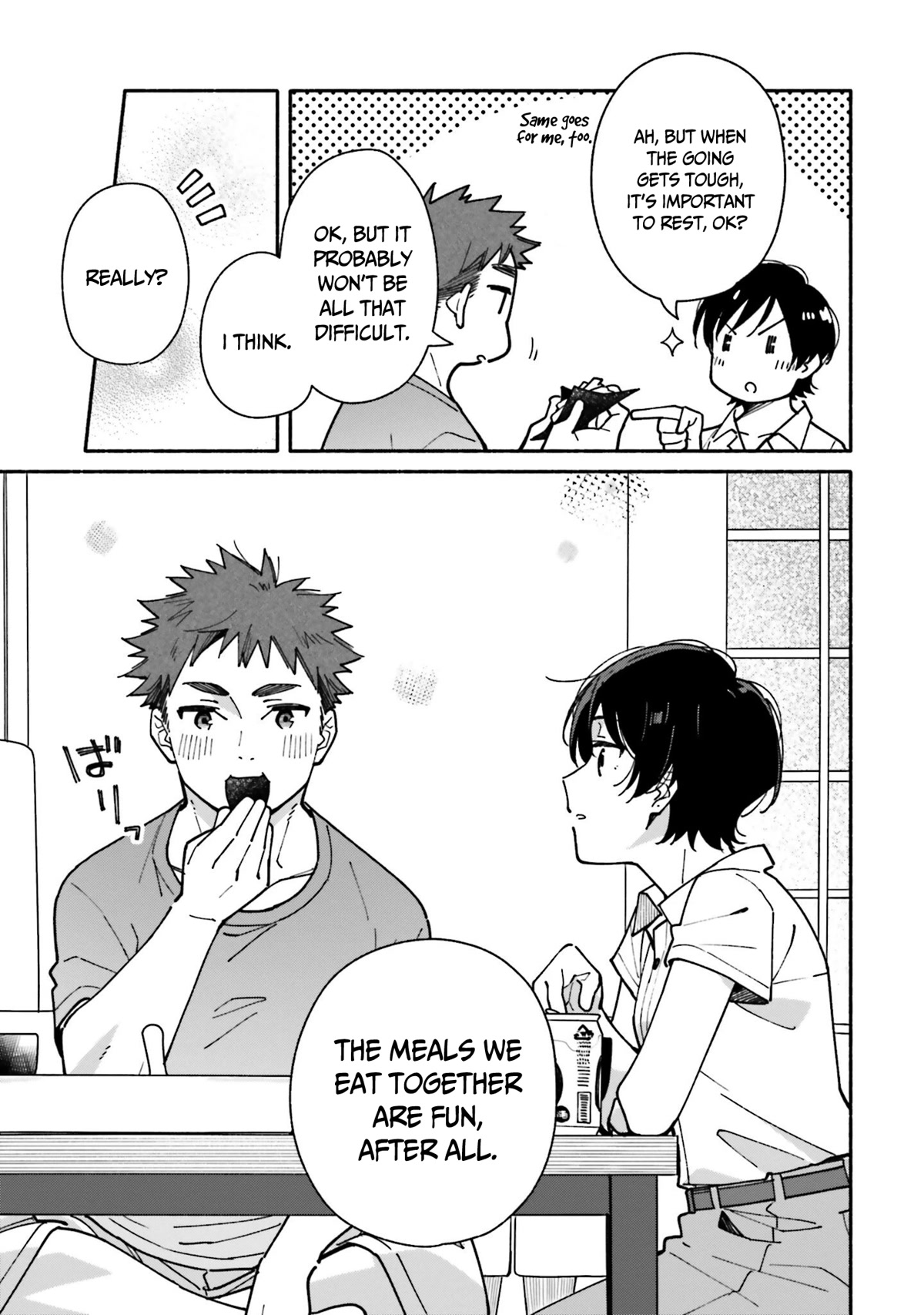 Aikagi-kun to Shiawase Gohan Chapter 13 page 22 - Chapter 13: Hand-Rolled Sushi with the Two of Us