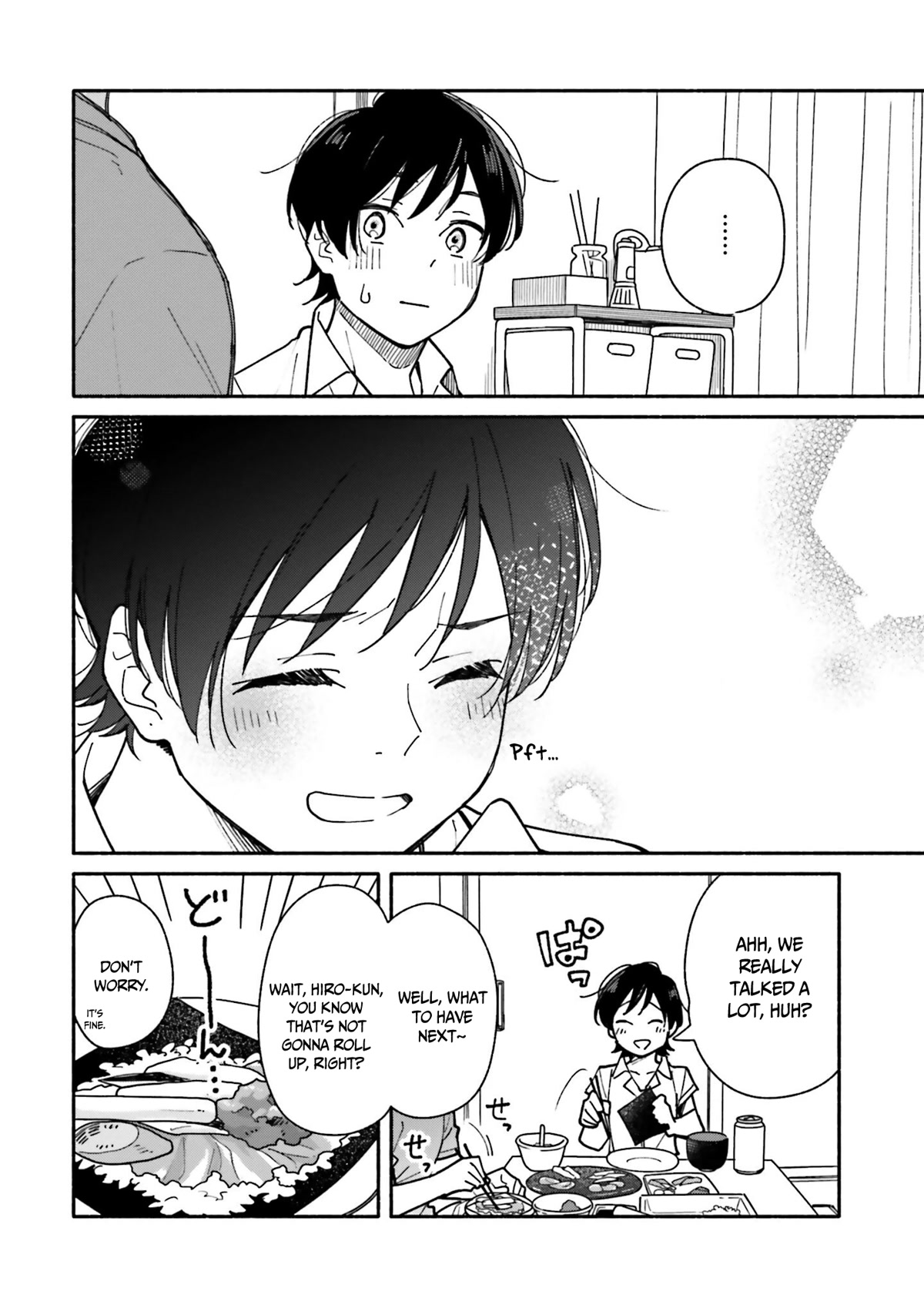 Aikagi-kun to Shiawase Gohan Chapter 13 page 23 - Chapter 13: Hand-Rolled Sushi with the Two of Us