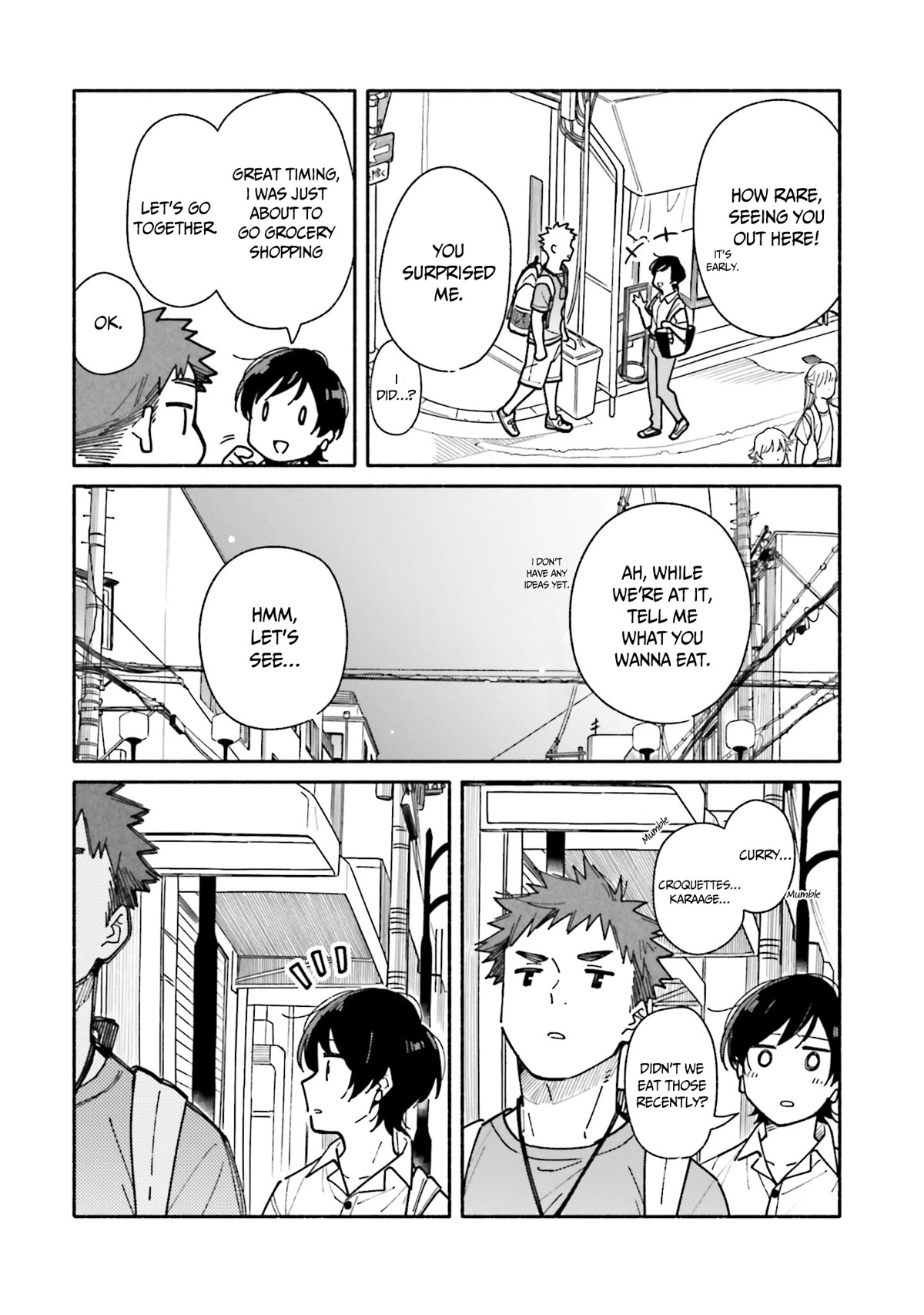 Aikagi-kun to Shiawase Gohan Chapter 13 page 3 - Chapter 13: Hand-Rolled Sushi with the Two of Us