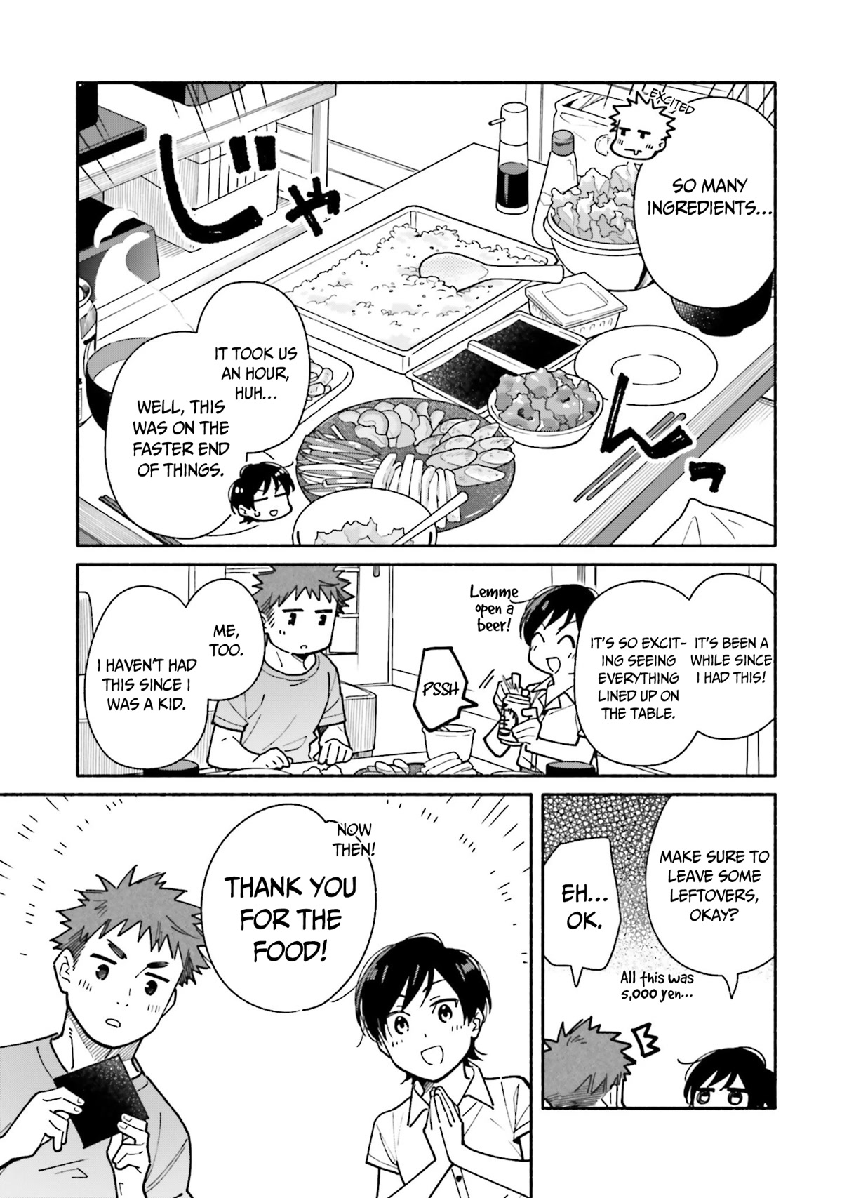 Aikagi-kun to Shiawase Gohan Chapter 13 page 8 - Chapter 13: Hand-Rolled Sushi with the Two of Us