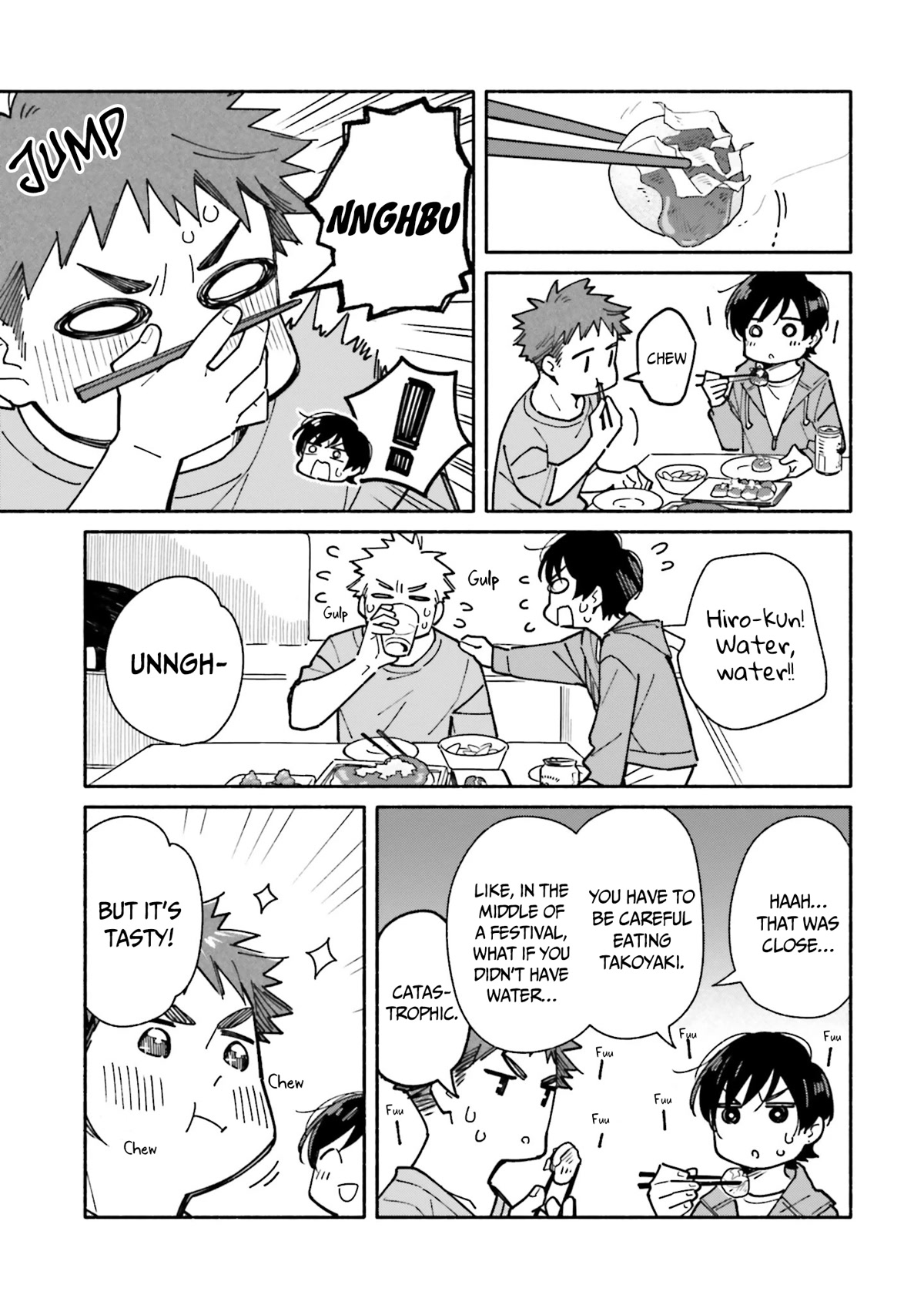 Aikagi-kun to Shiawase Gohan Chapter 14 page 14 - Chapter 14: Homemade Summer Festival