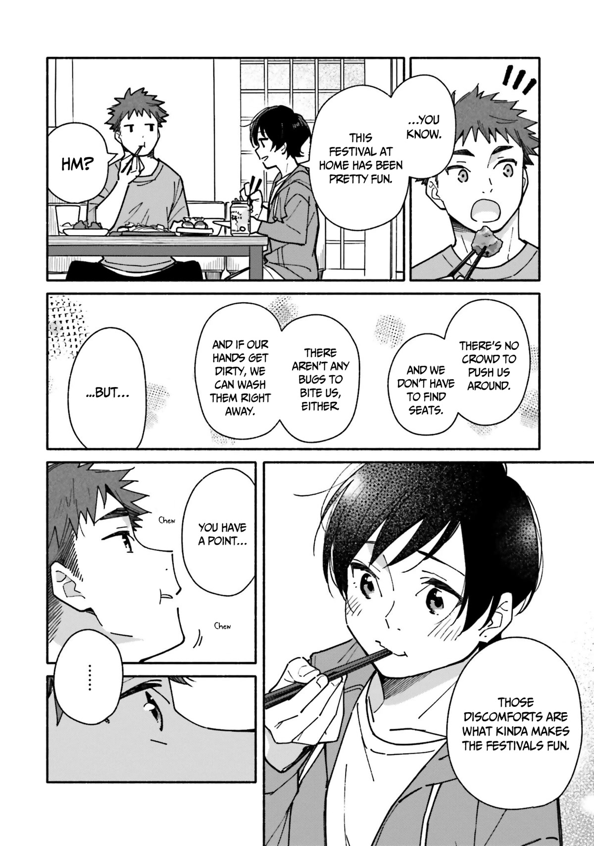 Aikagi-kun to Shiawase Gohan Chapter 14 page 15 - Chapter 14: Homemade Summer Festival