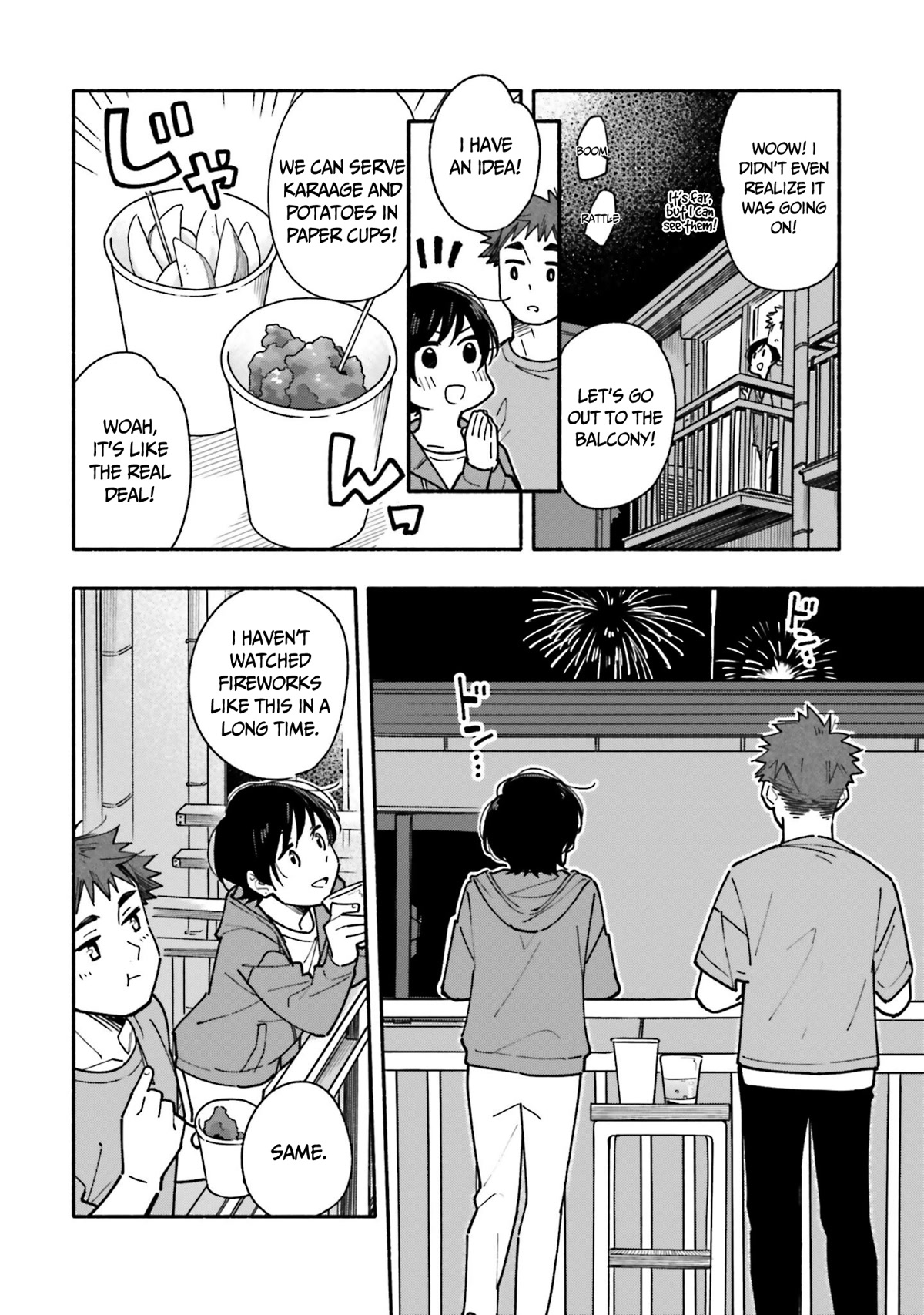 Aikagi-kun to Shiawase Gohan Chapter 14 page 17 - Chapter 14: Homemade Summer Festival