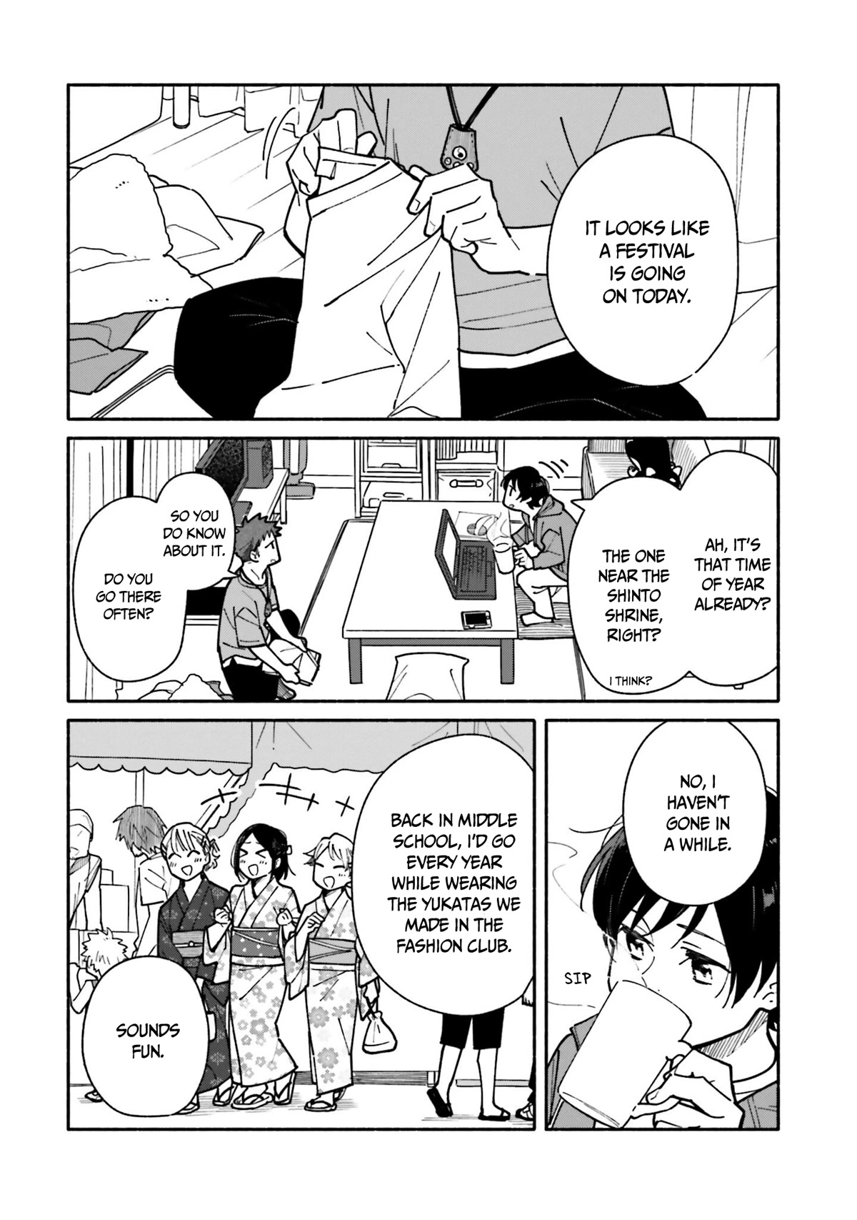 Aikagi-kun to Shiawase Gohan Chapter 14 page 5 - Chapter 14: Homemade Summer Festival