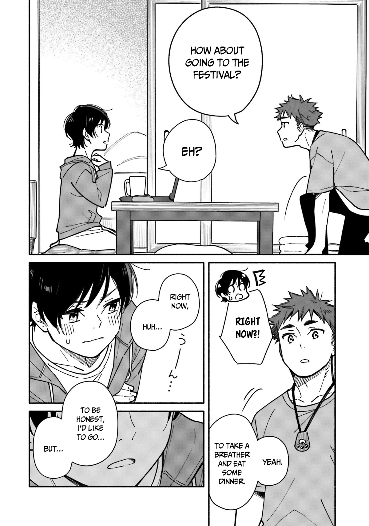 Aikagi-kun to Shiawase Gohan Chapter 14 page 9 - Chapter 14: Homemade Summer Festival