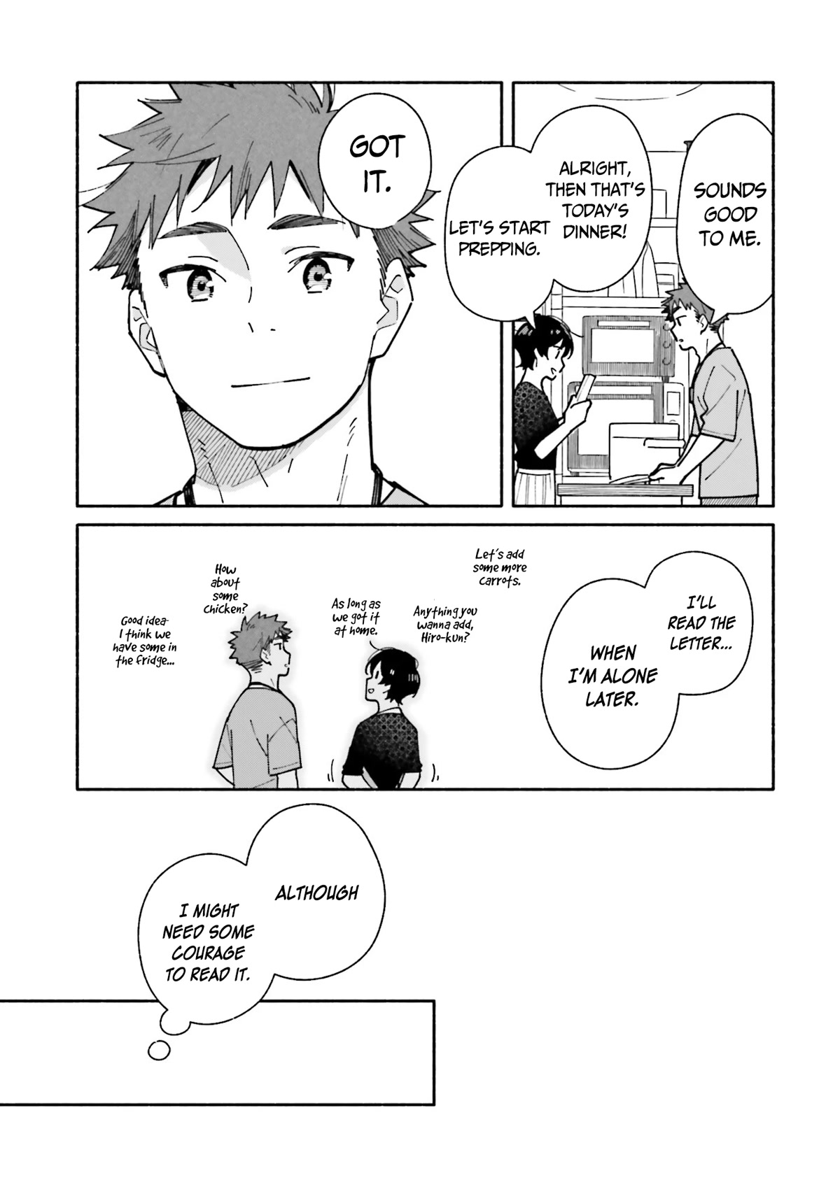Aikagi-kun to Shiawase Gohan Chapter 15 page 10 - Chapter 15: The Calm and Crystal Clear Sky
