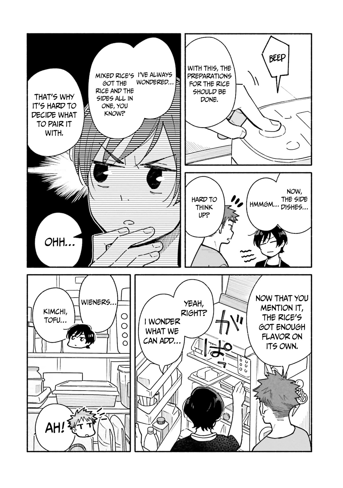 Aikagi-kun to Shiawase Gohan Chapter 15 page 11 - Chapter 15: The Calm and Crystal Clear Sky
