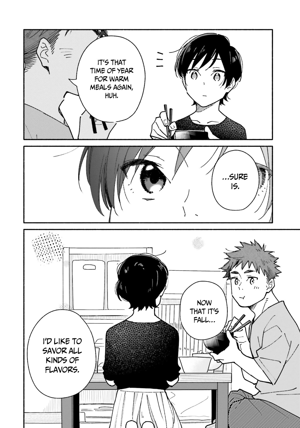 Aikagi-kun to Shiawase Gohan Chapter 15 page 21 - Chapter 15: The Calm and Crystal Clear Sky