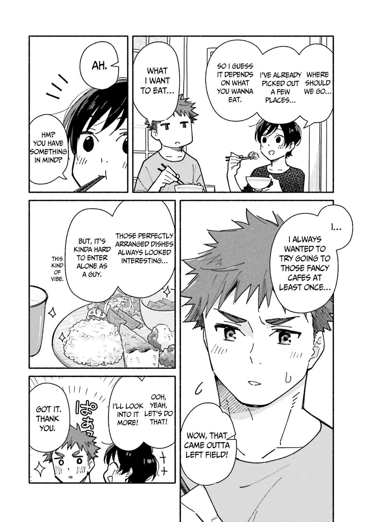 Aikagi-kun to Shiawase Gohan Chapter 15 page 23 - Chapter 15: The Calm and Crystal Clear Sky