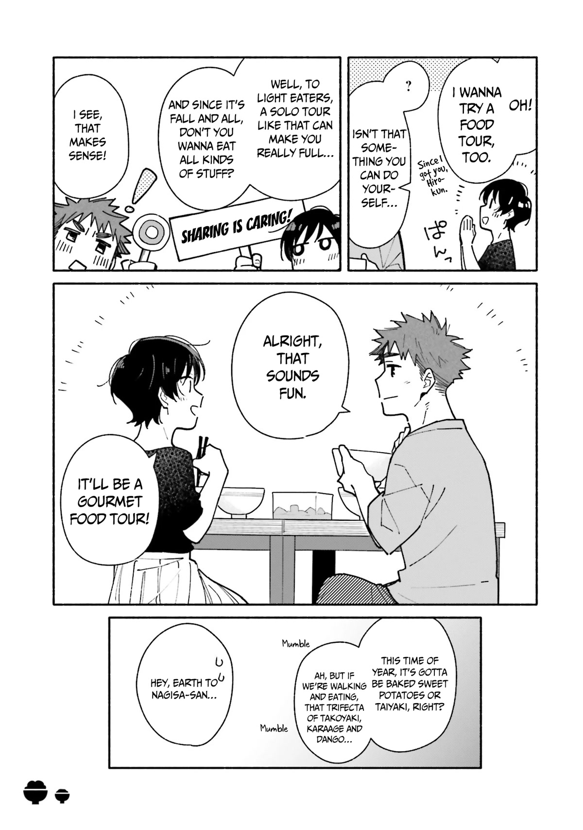 Aikagi-kun to Shiawase Gohan Chapter 15 page 26 - Chapter 15: The Calm and Crystal Clear Sky