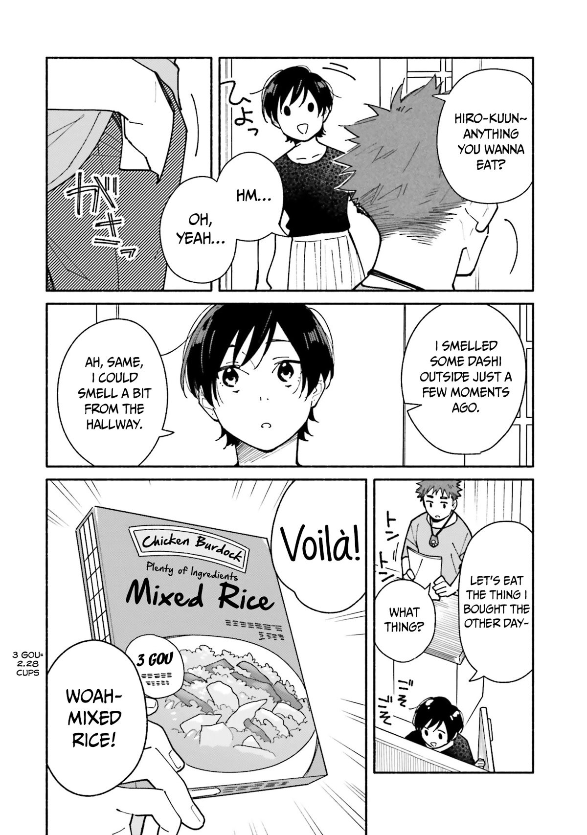 Aikagi-kun to Shiawase Gohan Chapter 15 page 9 - Chapter 15: The Calm and Crystal Clear Sky