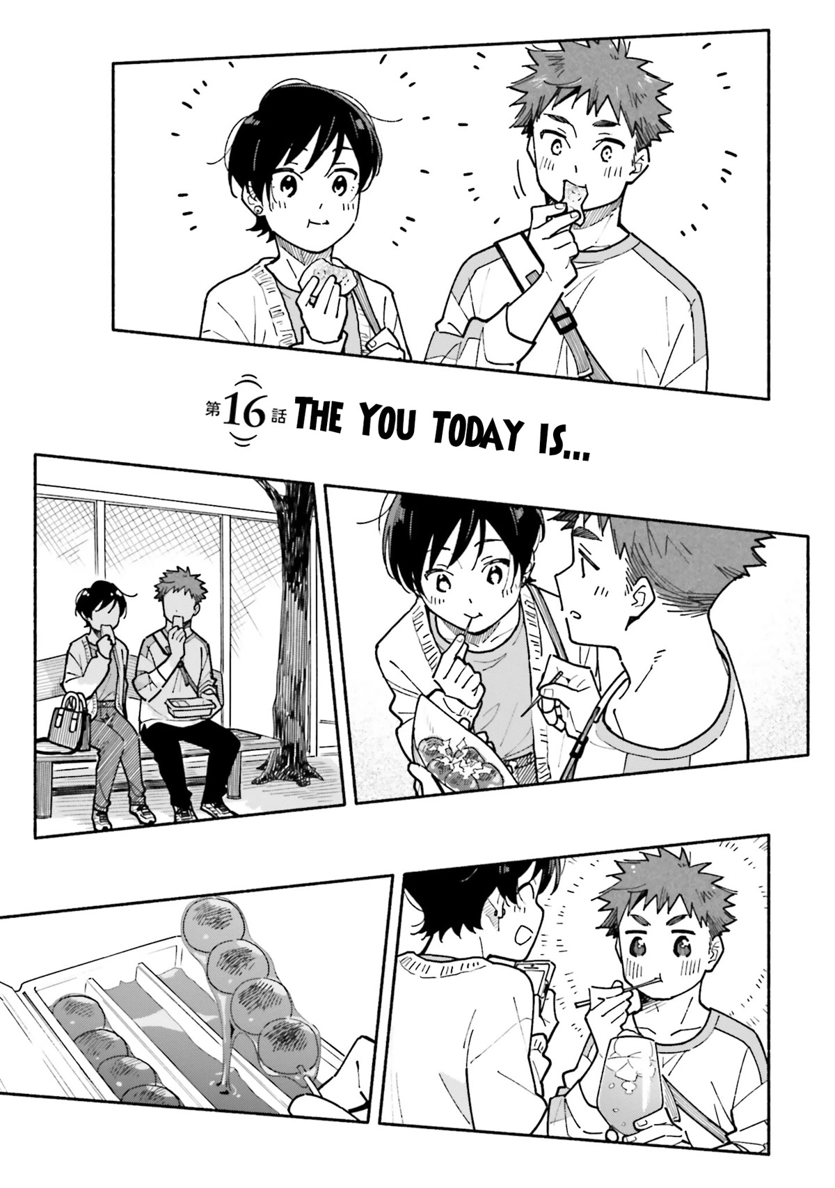 Aikagi-kun to Shiawase Gohan Chapter 16 page 6 - Chapter 16: The You Today is…