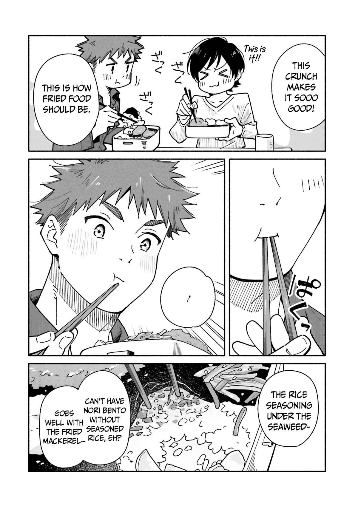 Aikagi-kun to Shiawase Gohan Chapter 17 page 11 - Chapter 17: Nori Bento Revenge