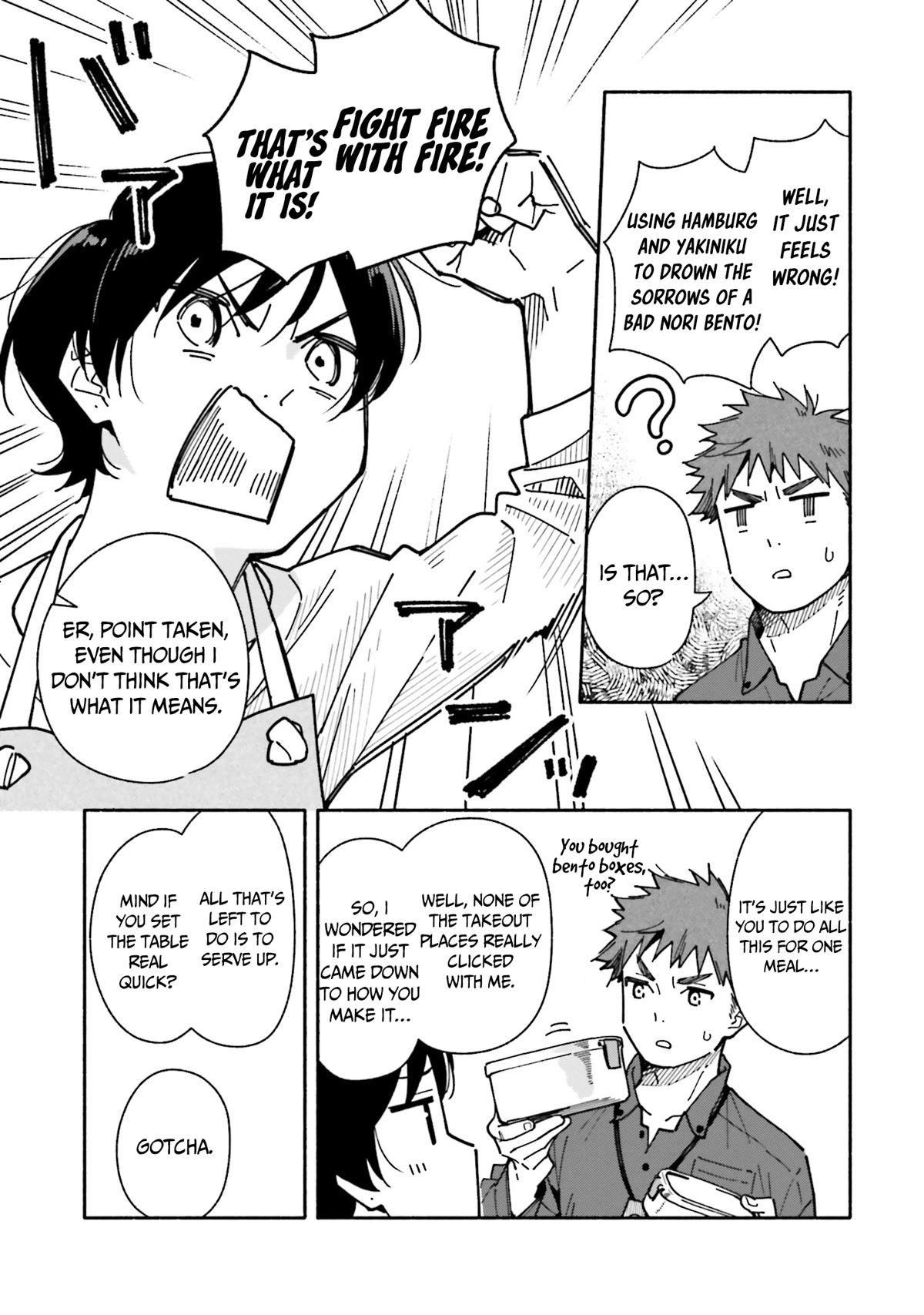 Aikagi-kun to Shiawase Gohan Chapter 17 page 8 - Chapter 17: Nori Bento Revenge
