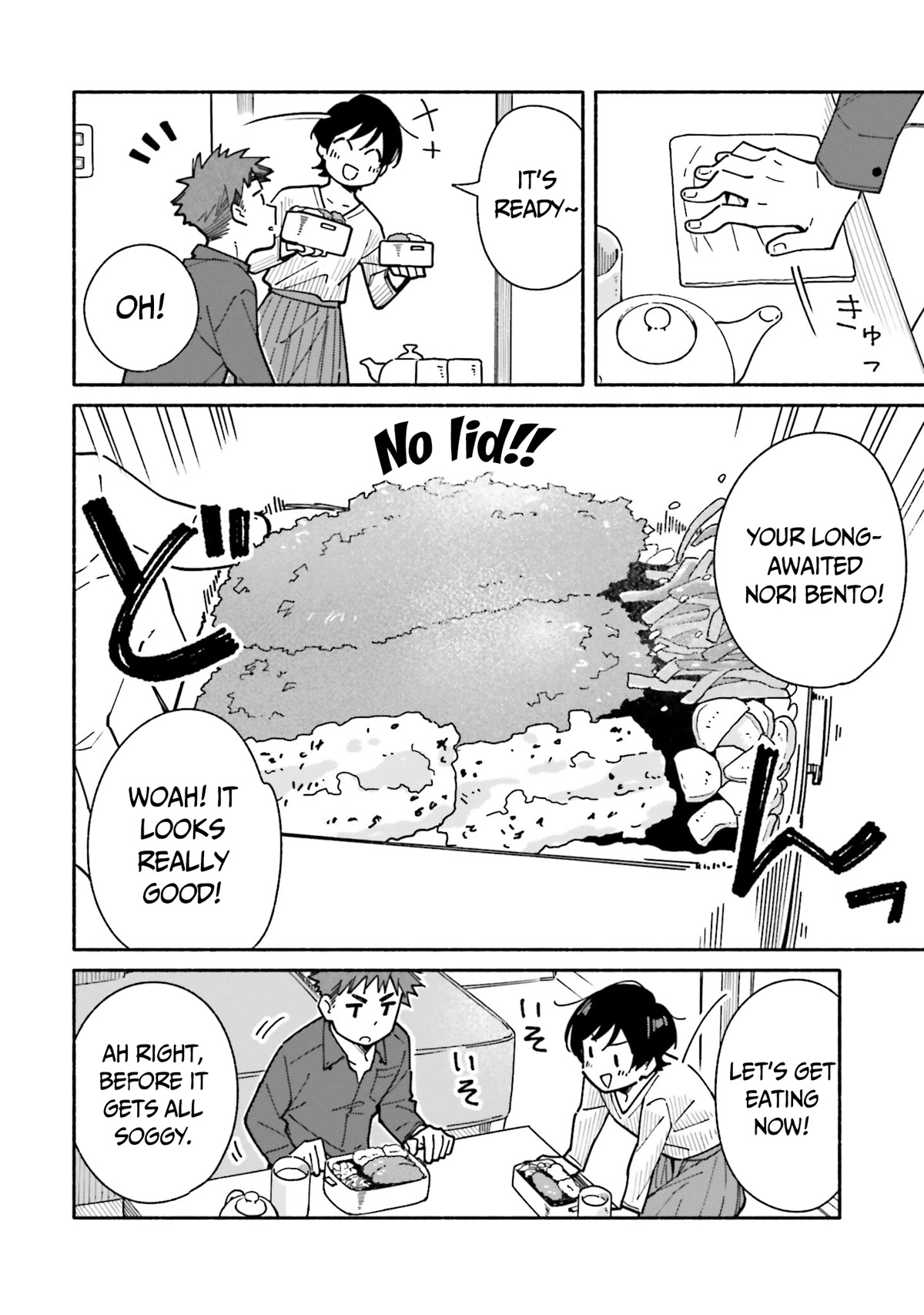 Aikagi-kun to Shiawase Gohan Chapter 17 page 9 - Chapter 17: Nori Bento Revenge