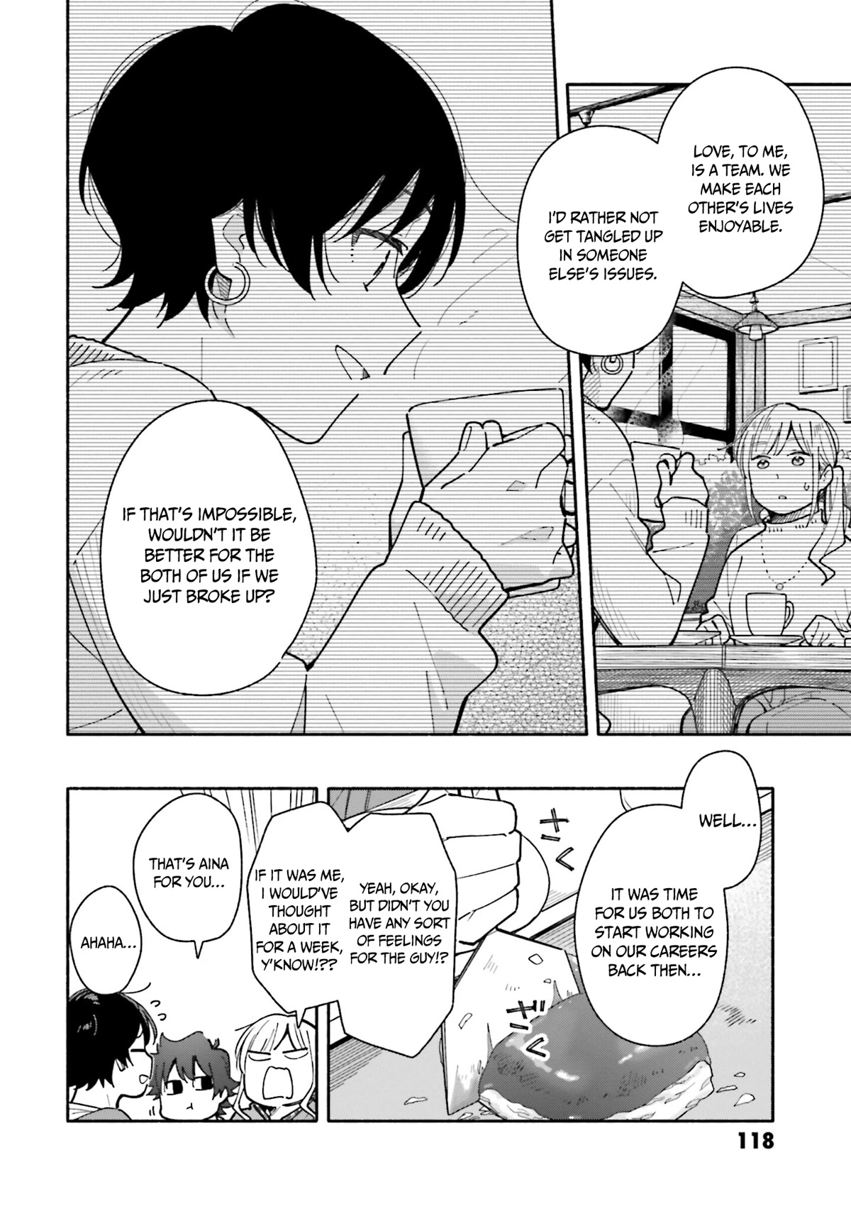 Aikagi-kun to Shiawase Gohan Chapter 19 page 13 - Chapter 19: Praline
