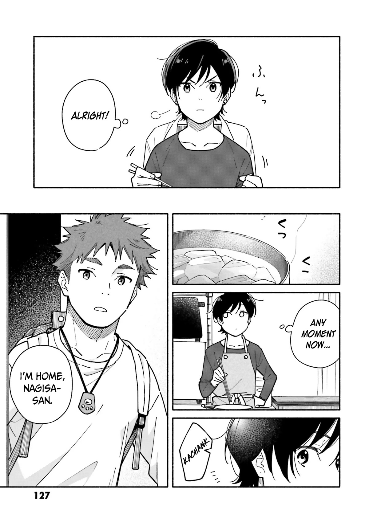 Aikagi-kun to Shiawase Gohan Chapter 19 page 22 - Chapter 19: Praline