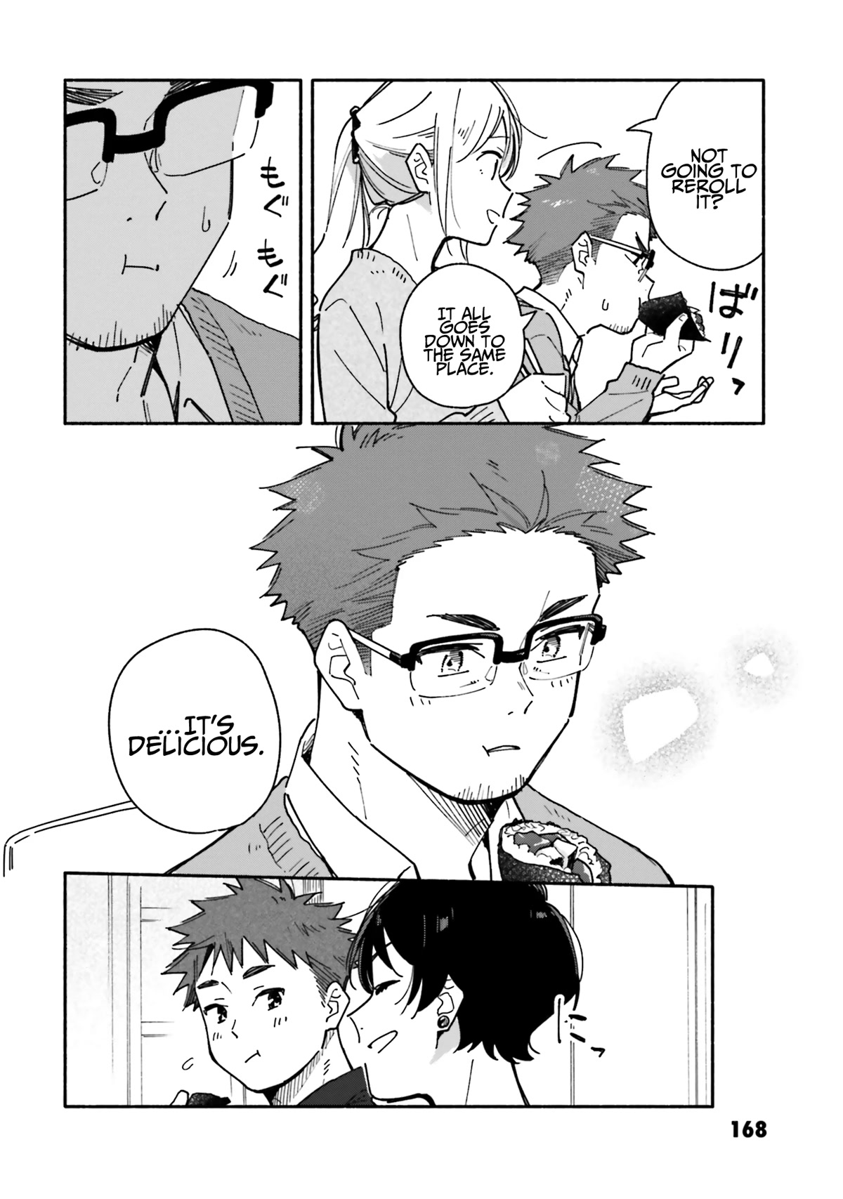 Aikagi-kun to Shiawase Gohan Chapter 21 page 10 - Chapter 21: Hand-Rolled Sushi with Everyone
