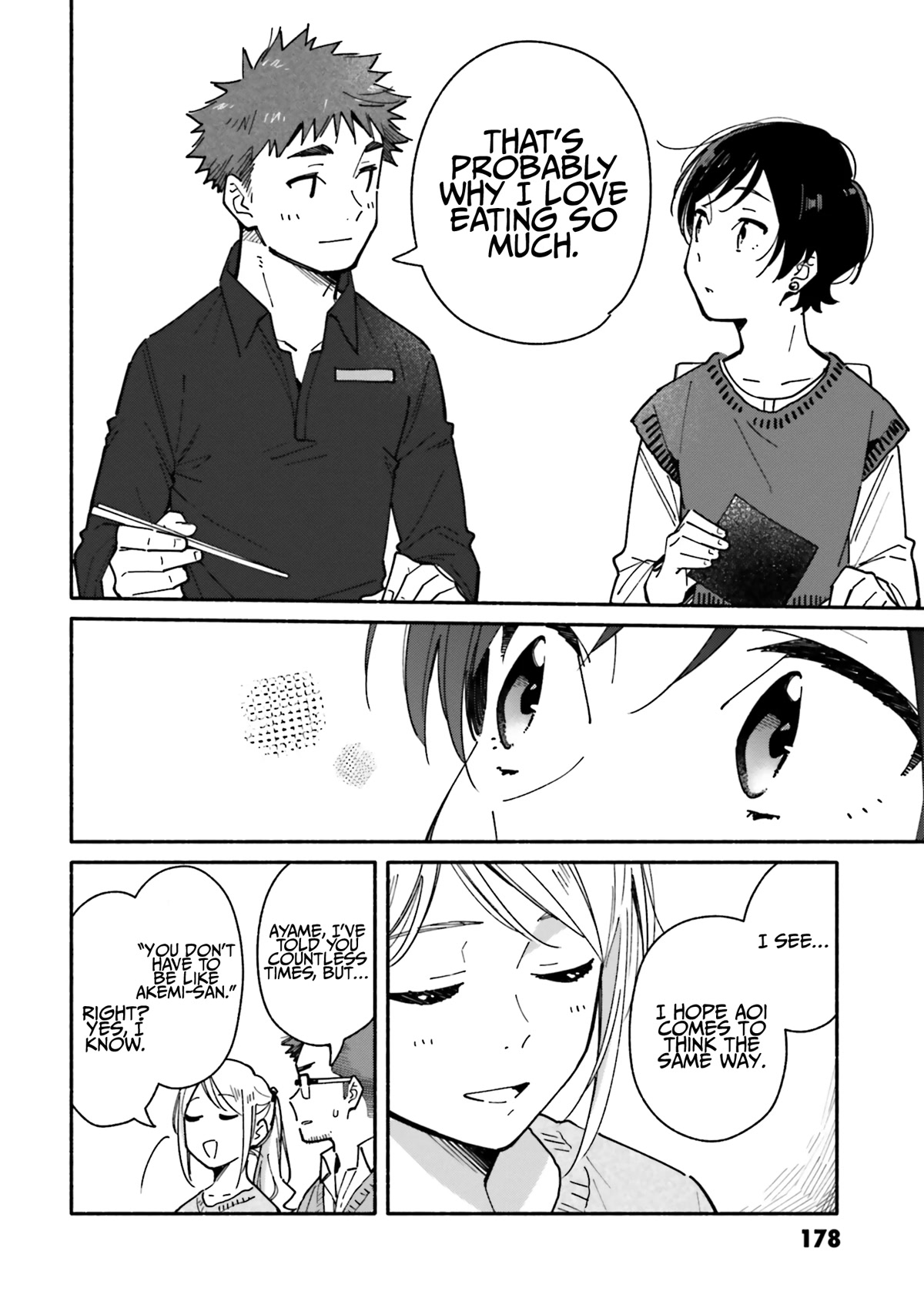 Aikagi-kun to Shiawase Gohan Chapter 21 page 20 - Chapter 21: Hand-Rolled Sushi with Everyone