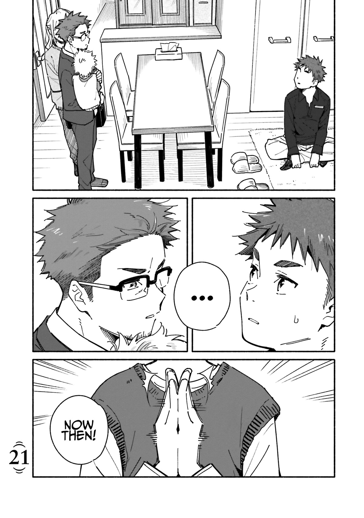 Aikagi-kun to Shiawase Gohan Chapter 21 page 3 - Chapter 21: Hand-Rolled Sushi with Everyone